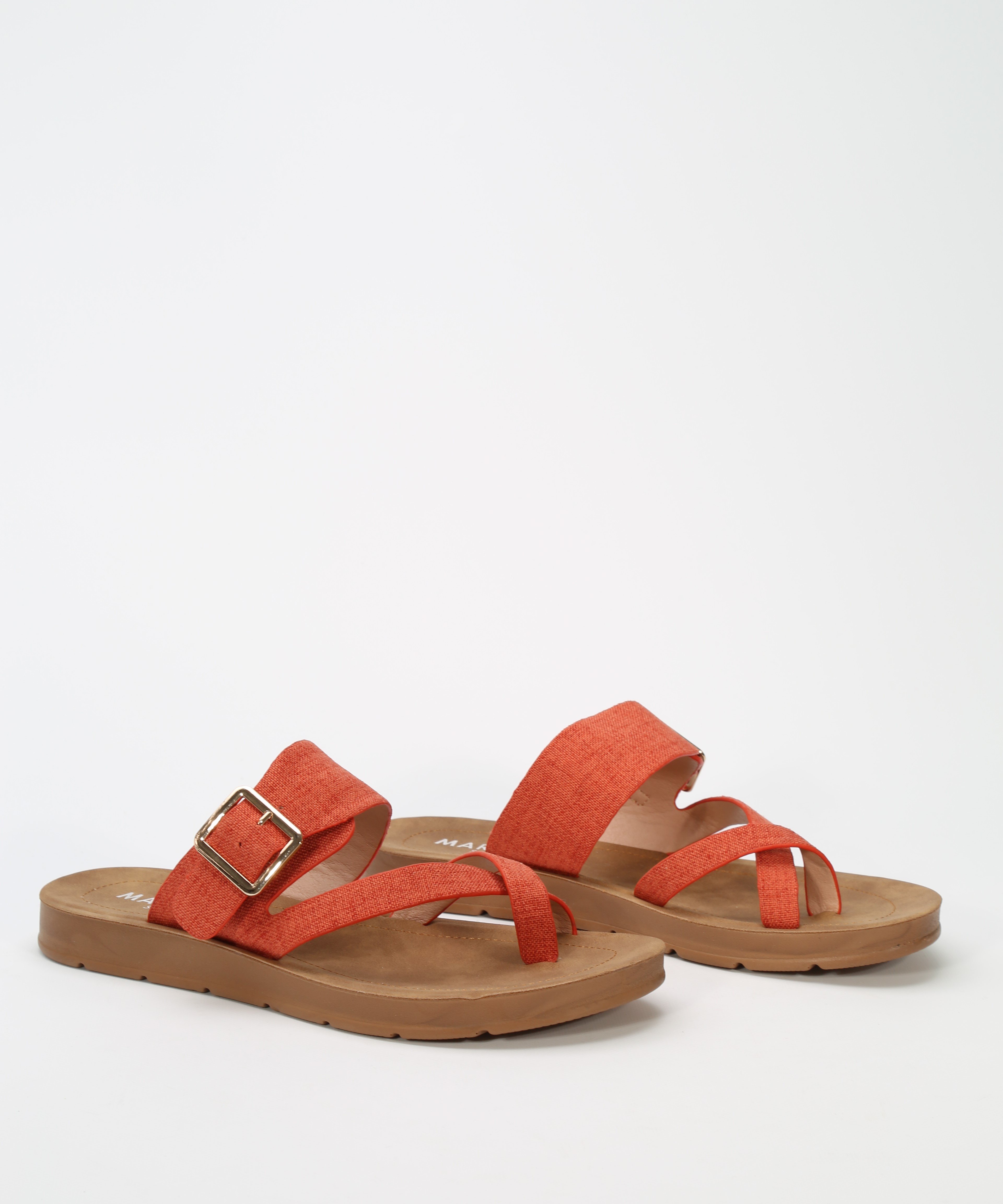 Sandalias planas hebilla image number null